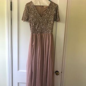 ASOS Formal dress Blush